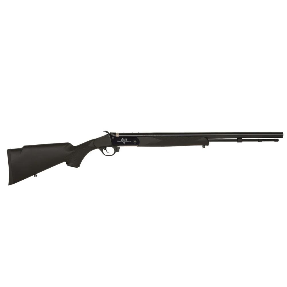 Traditions Buckstalker XT Youth Muzzleloader .50 Cal 24" Blued Barrel Black Synthetic 13" LOP