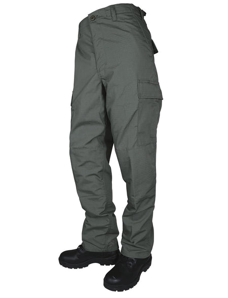 Tru-Spec BDU Basic Pants 6.5oz 65/35 Poly-Cotton Rip-Stop Olive Drab Medium
