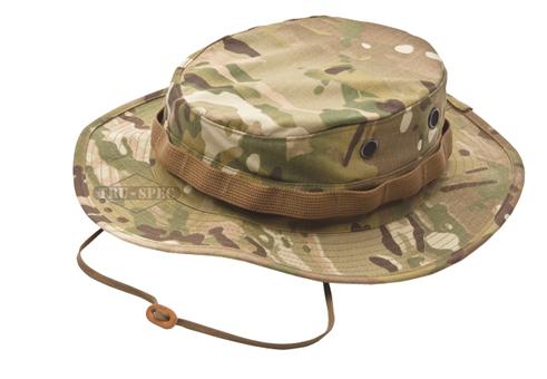 Tru-Spec Military Boonie Hat 50/50 Nylon Cotton Ripstop MultiCam Size 7-1/2