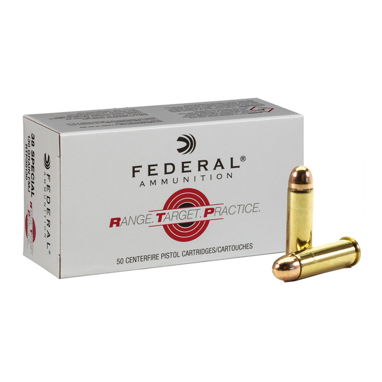 Federal Range & Target .38 Special 130 gr FMJ ammo