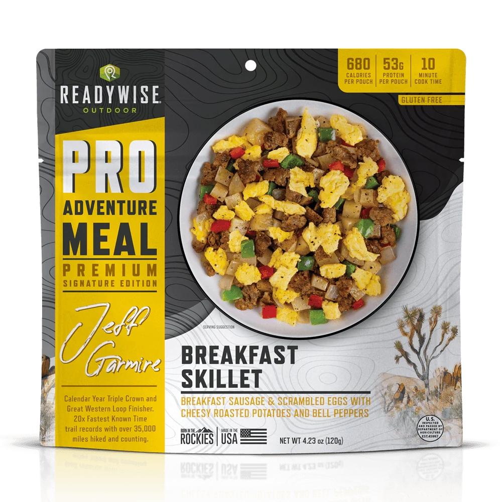 ReadyWise Outdoor Pro Meal Breakfast Skillet Single Serve Pouch