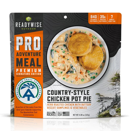 ReadyWise Outdoor Pro Meal Classic Chicken Pot Pie - Single Serving Pouch