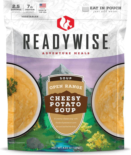 Readywise Open Range Cheesy Potato Soup Pouch 4.55 oz