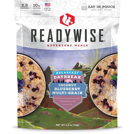 Readywise Daybreak Coconut Blueberry Multi-Grain Pouch - 4.2 oz