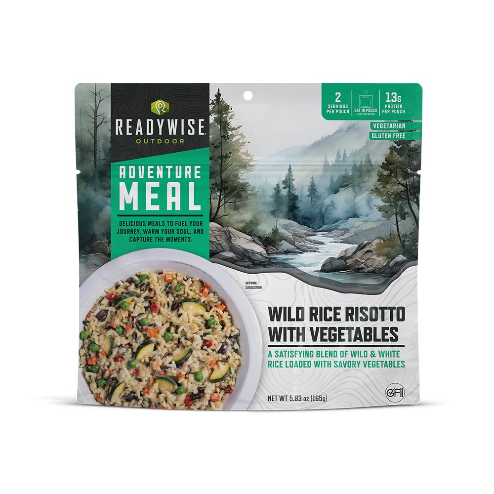 Readywise Wild Rice Risotto Freeze-Dried Meal Pouches 6-Count