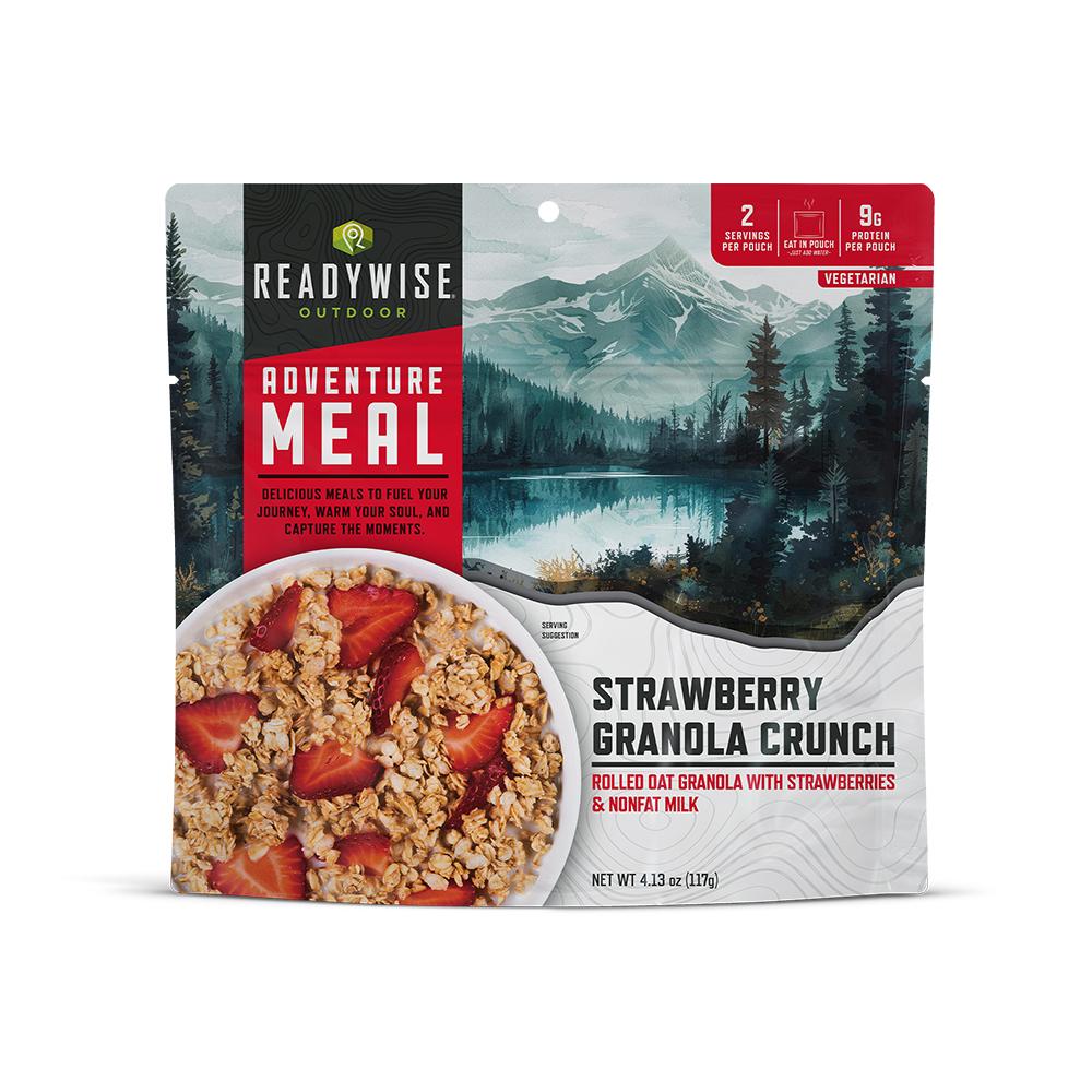 Readywise Strawberry Granola Crunch 6 Count Pouches
