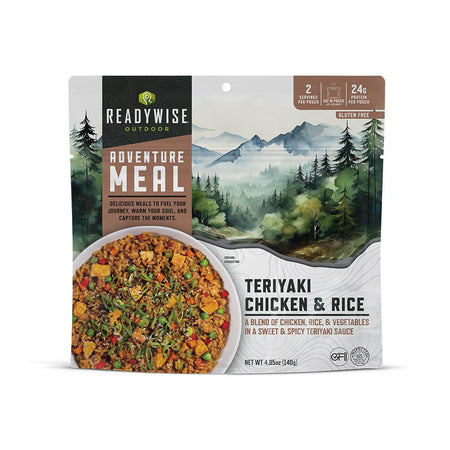 Readywise Chicken Teriyaki and Rice Emergency Meal Pouches 6-Count