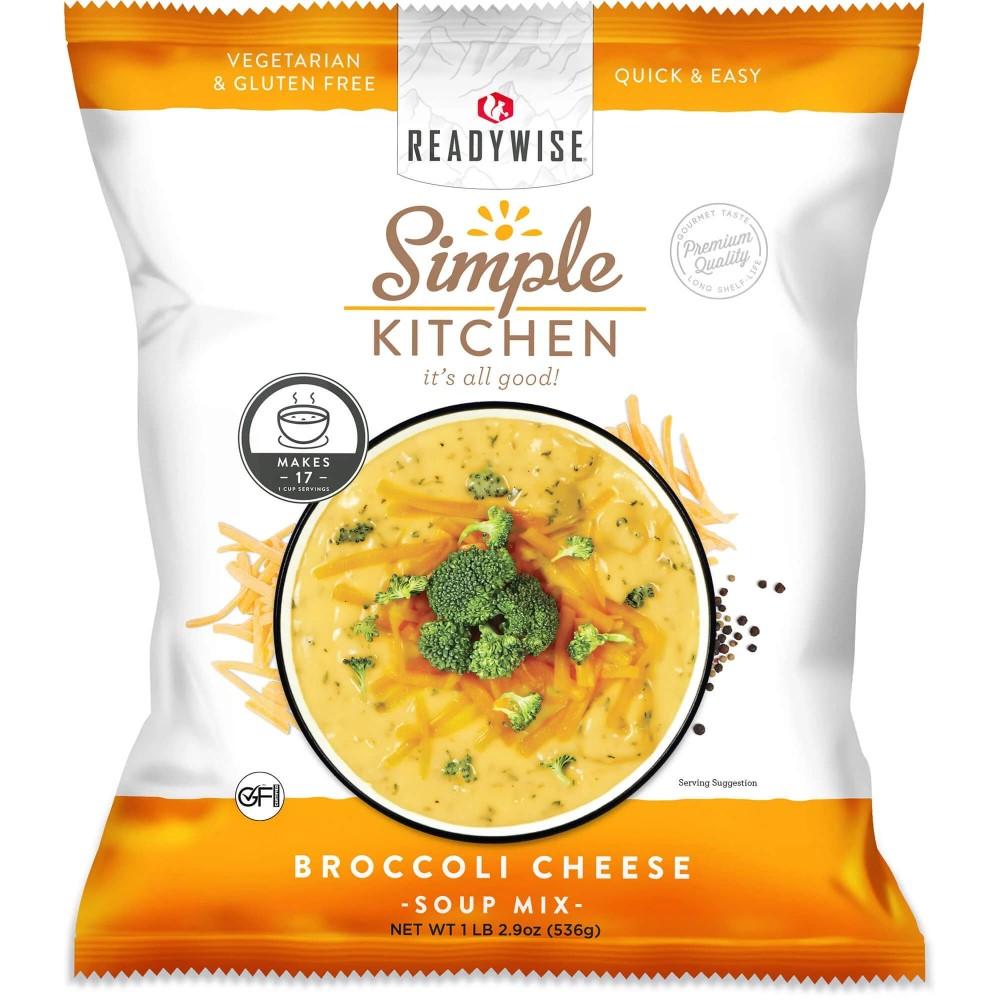 Readywise Simple Kitchen Cheddar Broccoli Soup Mix Shelf-Stable