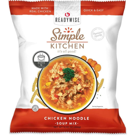 Readywise Simple Kitchen Chicken Noodle Soup Mix 16 Servings