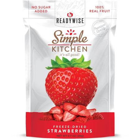 Readywise Simple Kitchen Freeze-Dried Strawberries Snack