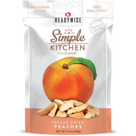 Readywise Simple Kitchen Peaches Healthy Snack