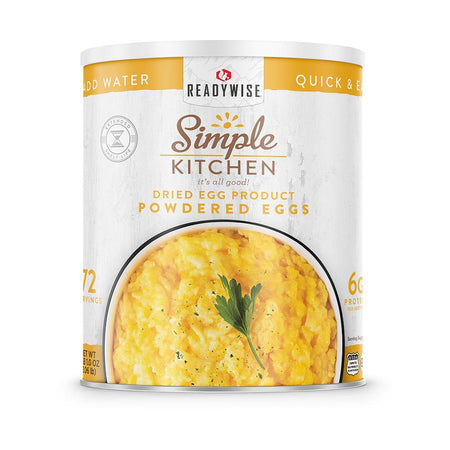 Readywise Simple Kitchen Powdered Eggs 72 Servings
