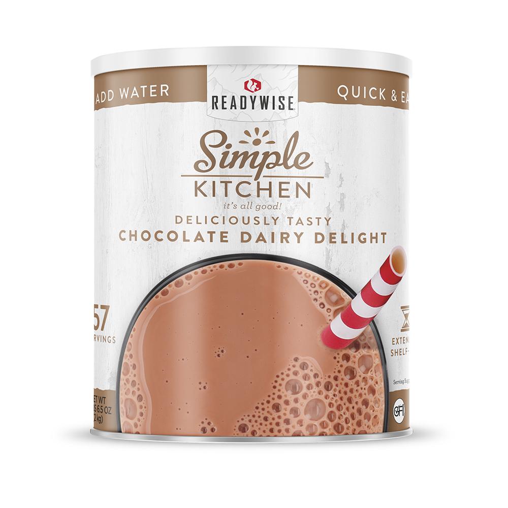 Readywise Chocolate Dairy Delight Emergency Food Supply 57 Serving #10 Can