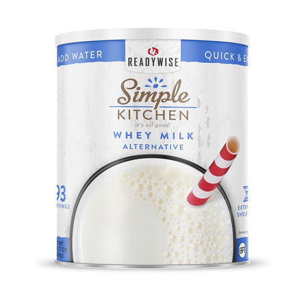 Readywise Simple Kitchen Whey Milk Alternative 93 Serving #10 Can