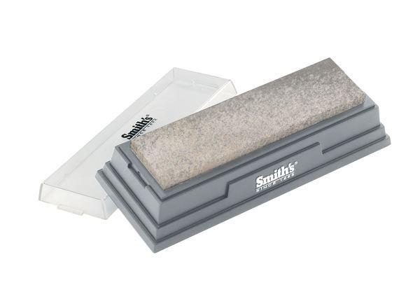 Smith's 6-Inch Medium Arkansas Bench Stone Knife Sharpener