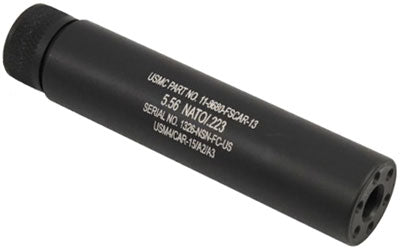 Guntec AR15 Slip Over Fake Suppressor Barrel Shroud Black