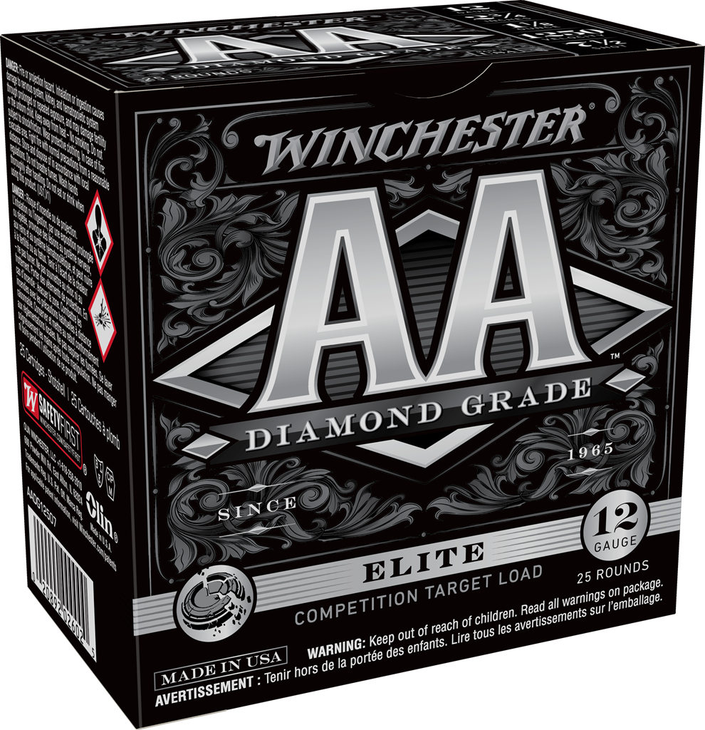 Winchester AADG12507 AA Diamond Grade 12 Gauge 2.75" 1-1/8oz 7.5 Shot 1250 fps