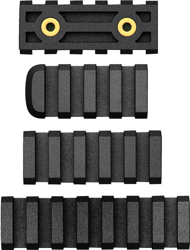 AB Arms Rail Combo Pack LTF 7/5/4 Slot Picatinny Rails Black