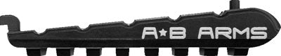 AB Arms T-Rail Picatinny Rail Section for IWI Tavor Black