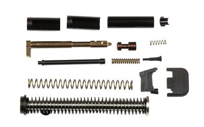 Zaffiri Precision Upper Parts Kit for Glock 17 and 34 Gen 4, Firing Pin Components, Nitride Extractor, Aluminum Cover Plate, SS Recoil Spring Assembly