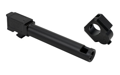 Zaffiri Precision Glock 19 Threadless Compensator with Barrel, 9MM, Black Nitride Finish ZP.19BTCBN