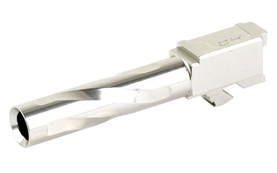 Zaffiri Precision Match Grade Pistol Barrel, 40 S&W, 3.9", Stainless Silver Finish, Fits Glock 23 Gen 1-3