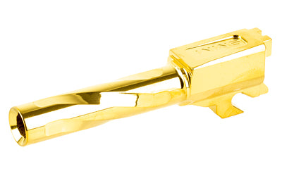 Zaffiri Precision Match Grade Pistol Barrel, 9MM, 3.8", Titanium Nitride Gold Finish, Fits Sig Sauer P320 Compact
