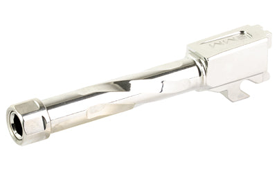 Zaffiri Precision Match Grade Threaded Pistol Barrel, 9MM, 4.65", Stainless Silver Finish, 1/2x28, Fits Sig P320 Compact