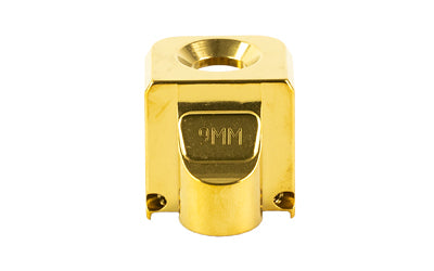 Zaffiri Precision Blowhole Compensator for Glock 17/19/34 9MM Gen 1-5, 1/2x28, Gold Titanium Nitride ZP.COMP.G
