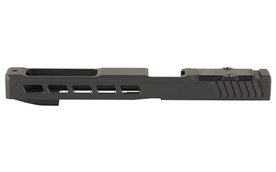 Zaffiri Precision ZPS.3 Stripped Optics Ready Slide for Glock 17L Gen 3, RMR Footprint, Armor Black Cerakote