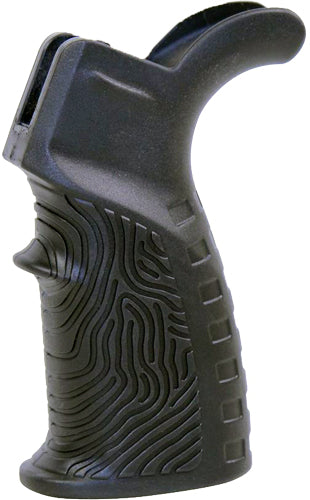 Guntec AR15 T37 Pistol Grip with Rubber Overmold Black