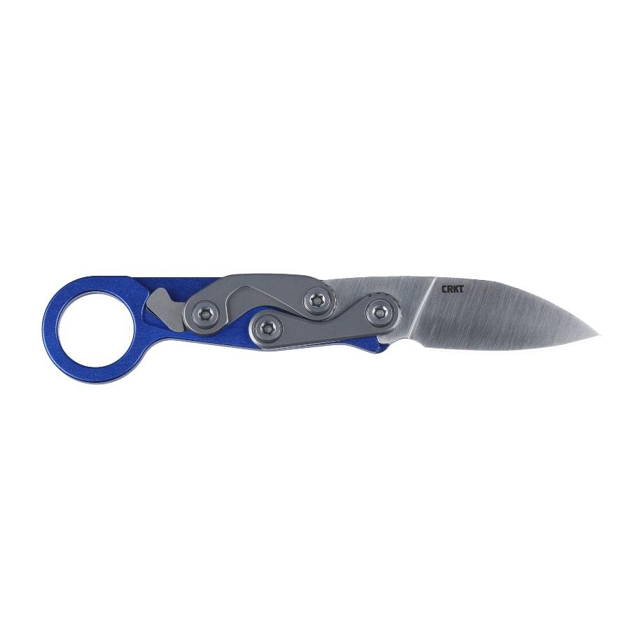 CRKT Provoke EDC Folding Knife, 2-1/2" Drop Point Blade, Blue