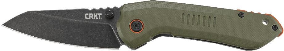 CRKT Overland Outdoor Folding Knife with Stonewash Finish