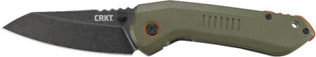 CRKT Overland Outdoor Folding Knife with Stonewash Finish