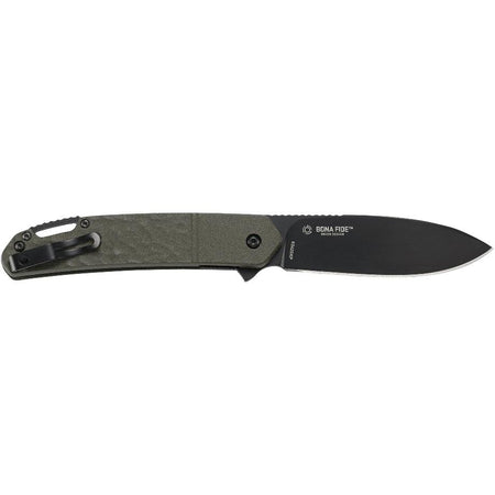 CRKT Bona Fide OD Green Folding EDC Knife 3.5" Blade