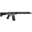 Shark Coast Tactical Trump 2.0 AR-15 Rifle 5.56 30rd Magazine 16" Barrel Distressed Silver Black