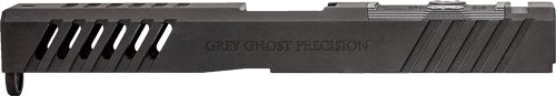 Grey Ghost Precision Glock 17 Gen 3 V1 Slide with Pro Cut - Black