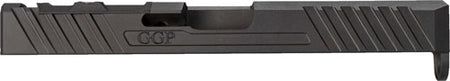 Grey Ghost Precision Glock 17 Gen 5 V4 Slide with Pro Cut - Black