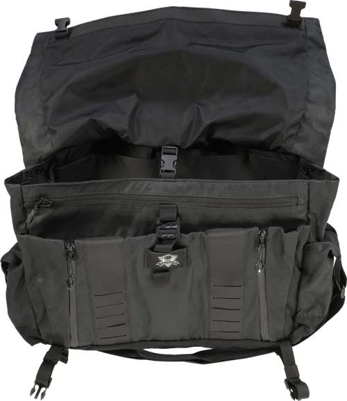 Grey Ghost Gear Wanderer Bag 2.0 Waxed Canvas - Black