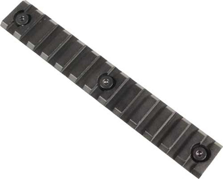 Guntec 5" Removable KeyMod Accessory Rail T6 Aluminum Black