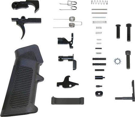 Guntec AR-15 Complete Lower Parts Kit with A2 Pistol Grip