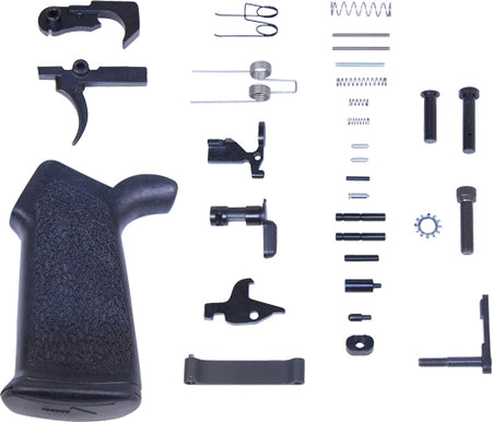 Guntec AR-10 Complete Lower Parts Kit with Ergonomic Grip .308