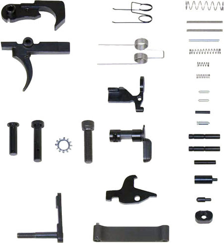 Guntec AR-15 Complete Lower Parts Kit Without Grip