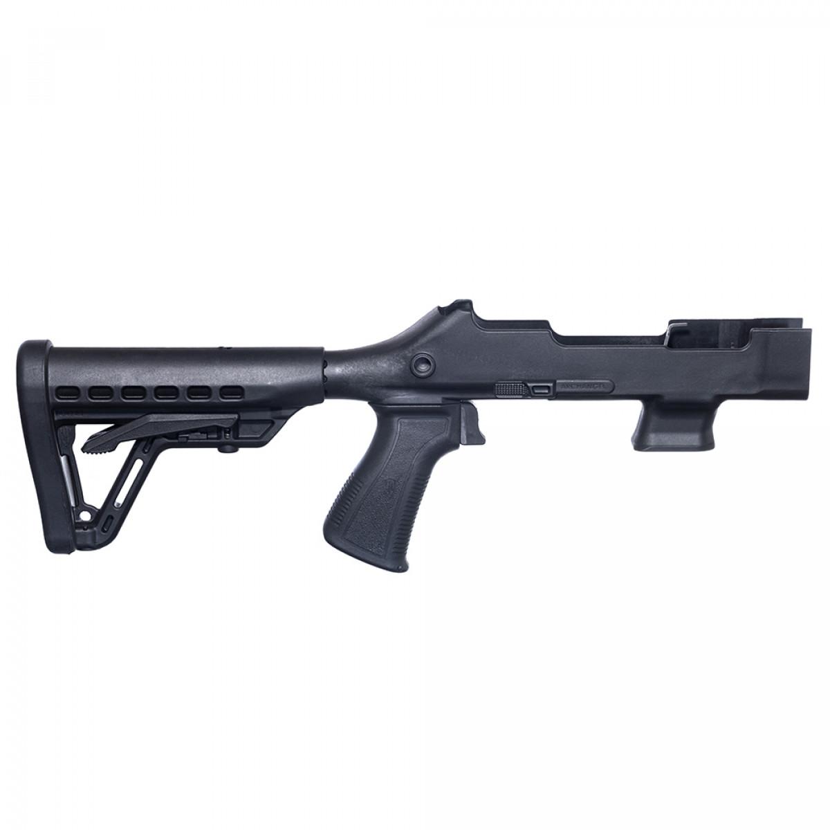 ProMag Archangel Pistol Grip Adjustable Stock for Ruger PC 9mm Carbine Black