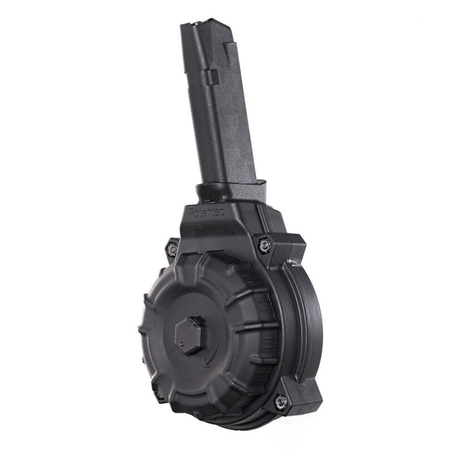 ProMag Springfield XD-9 9mm 50-Round Drum Handgun Magazine Black Polymer