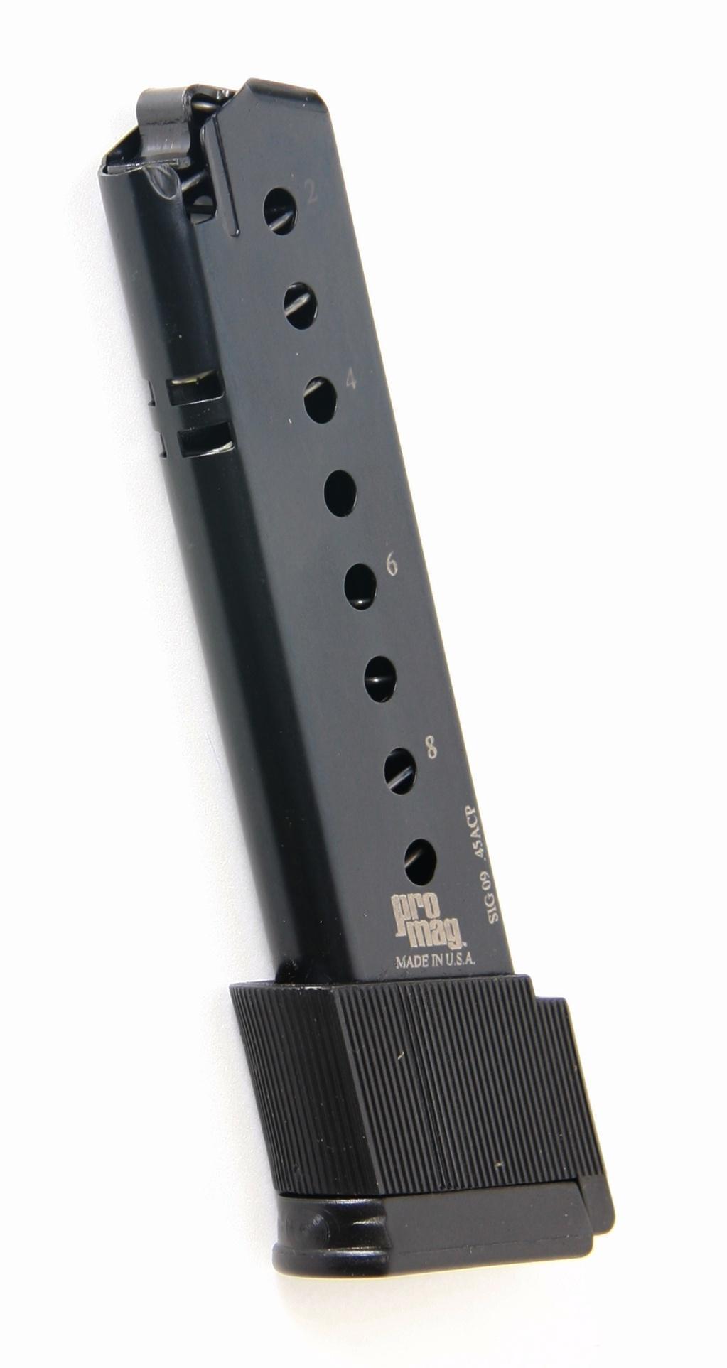 ProMag Sig Sauer P220 .45 ACP Blued Steel Extended Handgun Magazine 10-Round