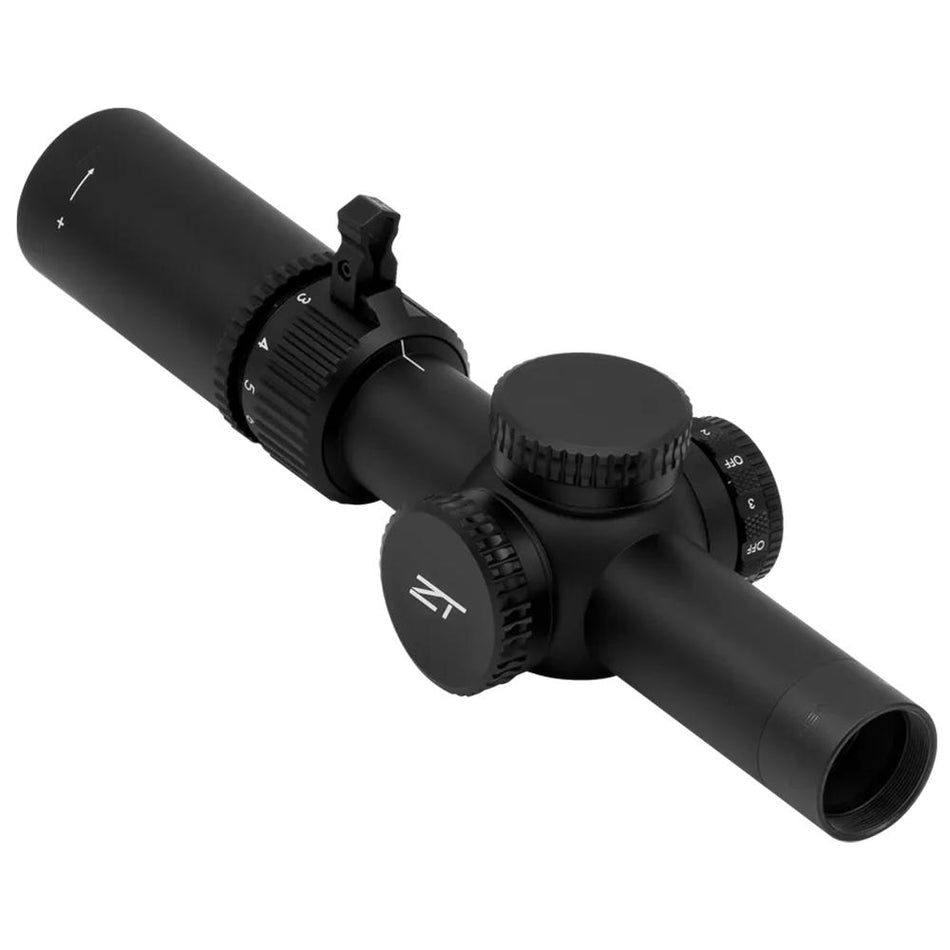 ZeroTech Vengeance Rifle Scope 1-6x24mm 30mm SFP RAR MOA Illuminated Black
