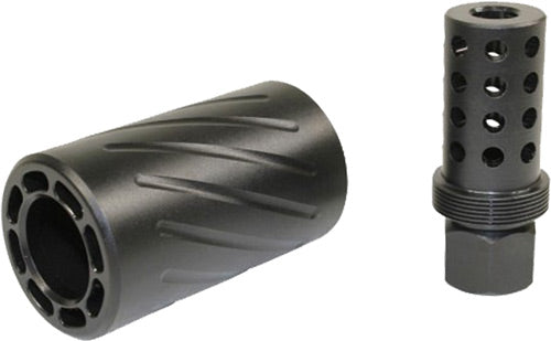 Guntec AR15 5.56 Muzzle Brake with Quick Detach Blast Shield