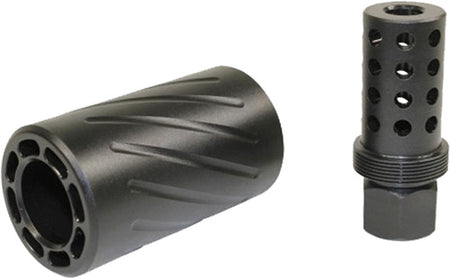 Guntec AR15 5.56 Muzzle Brake with Quick Detach Blast Shield