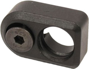 Guntec QD Swivel Adapter with Aluminum KeyMod Attachment Black